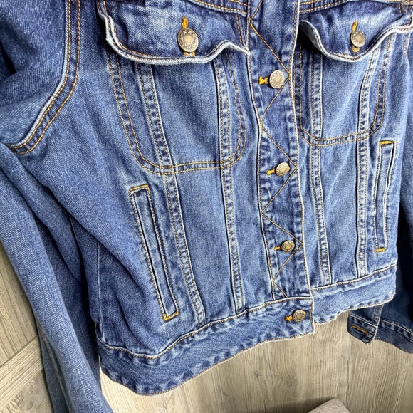 Free People Indigo Denim Jacket - Picture 3 of 5